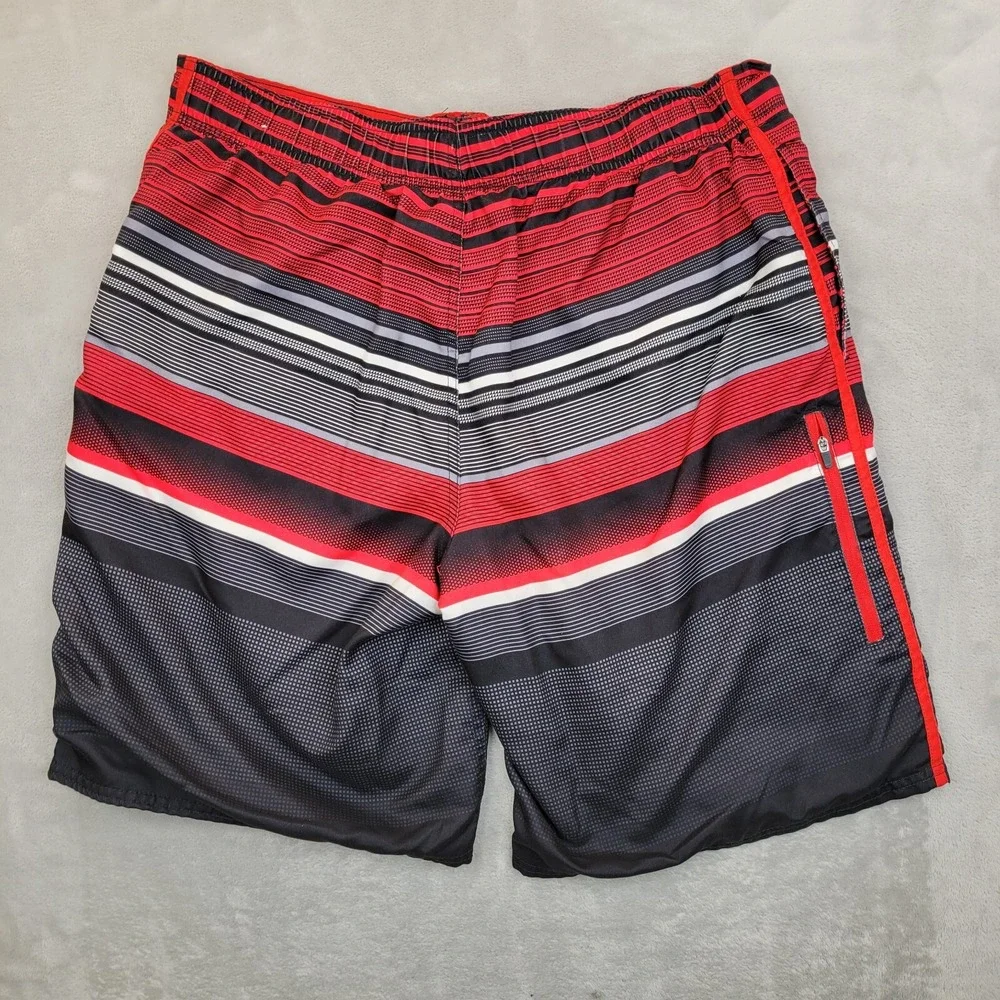 Ocean Pacific Swim Trunks Mens Large Mesh Lined Shorts Swim‎ Surf Board Adult 38